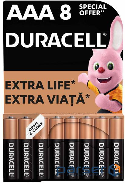 Battery DURACELL LR03 MN2400 1x8 pcs . (81545429)
