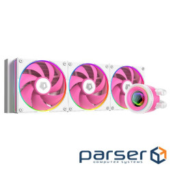 Система водяного охлаждения ID-Cooling FX360 INF Pink, Intel: 1851/1700/1200/1151/1150/1155/1156, AM