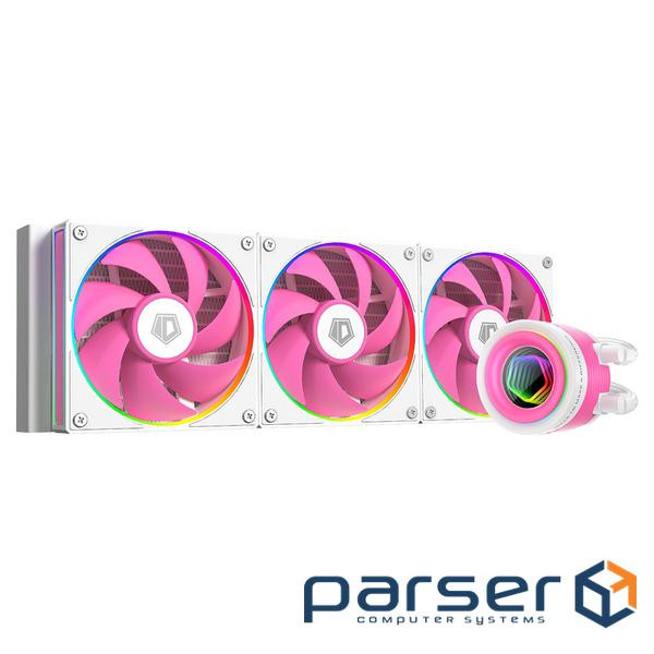 Система водяного охлаждения ID-Cooling FX360 INF Pink, Intel: 1851/1700/1200/1151/1150/1155/1156, AM