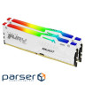 Модуль пам'яті KINGSTON FURY Beast RGB EXPO White DDR5 6400MHz 32GB Kit 2x16GB (KF564C32BWEAK2-32)