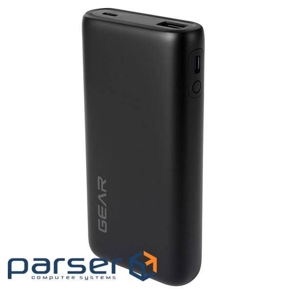 Батарея універсальна GEAR 20000mAh, PD/70W, black (DL203C)