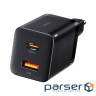 Зарядний пристрій BASEUS Super Si Pro Quick Charger C+U 30W Black (CCSUPP-E01)