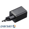 Зарядний пристрій BASEUS Super Si Pro Quick Charger C+U 30W Black (CCSUPP-E01)