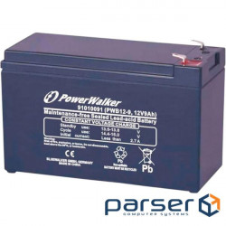 Аккумуляторная батарея POWERWALKER PWB12-9 (12В, 9Ач) (91010091)
