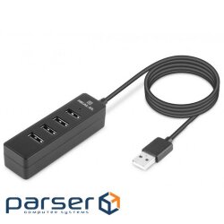 USB хаб REAL-EL HQ-174 4-port (EL123110006)