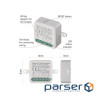 Модуль управління розумним будинком EMOS H5108 ZigBee 3.0 2-Channel Dimmer