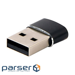 Перехідник USB-A Male to USB-C Female USB2.0 Cablexpert (A-USB2-AMCF-02)