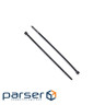 Стяжки нейлон APRO 3,0x200mm чорні (100 шт) висока якість, ультрафіолетостійкі, діапазон (CT-B3200)