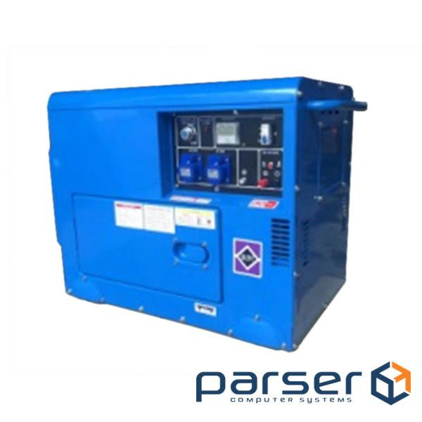 Генератор дизельний Kuyia TMG3500S, однофазний, 110-240V, 50Hz, 3-3,3 кВт, об & (KYTMG3500S-1F-220-B)