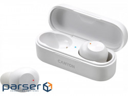 Bluetooth-гарнітура Canyon CNE-CBTHS1W White