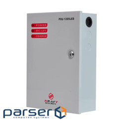 Блок живлення для систем відеоспостереження Kraft Energy PSU-1205LED(B)