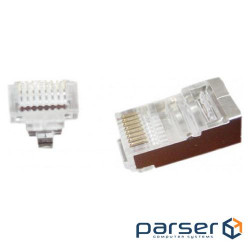 Connector CABLEXPERT RJ-45 FTP Cat.5e 100pcs / pack (LC-PTF-01/100)