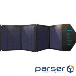 Портативна сонячна панель CHOETECH 80W 1xUSB-C, 2xUSB-A (SC007)