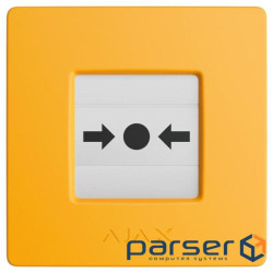 Извещатель Ajax Manual Call Point (Yellow) ручной беспроводной