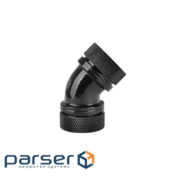 Фітинг для СЖО ThermalTake Pacific G1/4 PETG Tube 45-Degree Dual Compression 16mm (CL-W098-CA00BL-A)