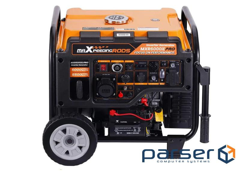 PETROL inverter generator MXR6000 (5.5kW), single-phase, 220V, 50Hz, tank volume 14.5l, electric sta