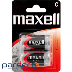 Battery MAXELL Zinc C 2pcs/pack (M-774403.04.EU) (4902580152154)