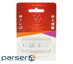 Флешка T&G 011 Classic Series USB2.0 4GB White (TG011-4GBWH)