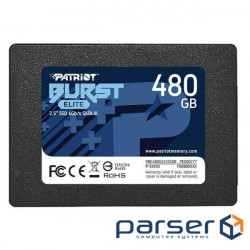 Накопичувач SSD 480GB Patriot Burst Elite 2.5