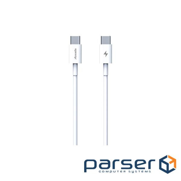 Кабель Proda PD-B83 Type-C - Type-C Fast Charge 60W, 1 м , White (PD-B83a-WHT)