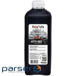 Чорнило Barva HP 711/712 1L BK, pigment (H711-861)