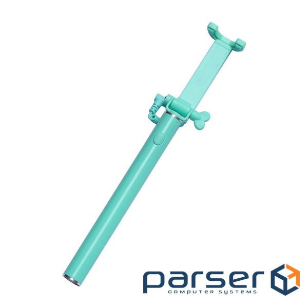 Телескопічний монопод Grand-X Elegant Jack 3,5 U-кріплення 158-710мм Turquoise (E3UTQ)