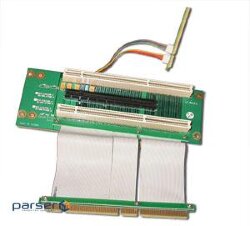 2U Райзер карта 1x PCI-E x16 слот, 2x PCI-X слота (використовуються 1x PCI-E x16, 2xPCI- (RC2-E161X2R-4)