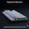 LOGITECH G PRO X TKL RAPID Gaming Keyboard - WHITE - US INT"L - USB - N/A - EMEA28i-935 (920-013242)