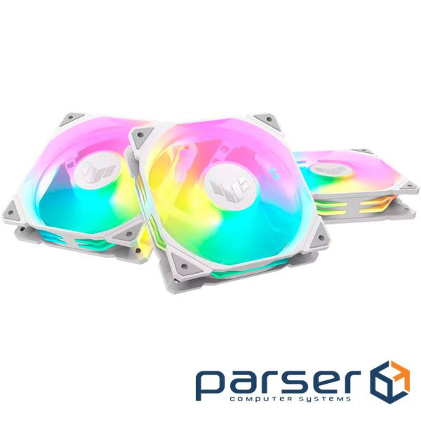 Кулер ASUS TUF GAMING TR120 FAN ARGB REVERSE WHITE 3IN1 (90DA00D3-B09020)