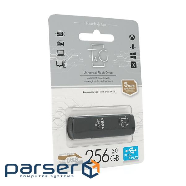 Флеш-накопичувач T&G 121 Vega, USB 3.0, 256GB, Metal, Blister (T&G 121 (T&G (T&G 121 Vega / 256)
