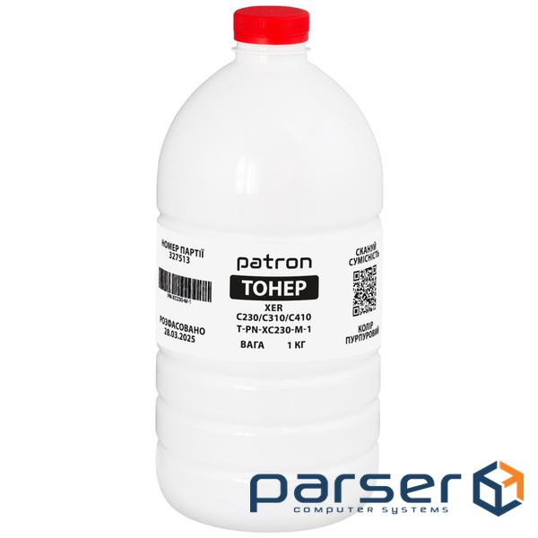 Тонер XER C230/C310/C410 1 кг, Magenta Patron (PN-XC230-M-1)