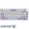Ігрова механічна клавіатура AK820 MAX Magnetic switches-Purple-White-Blue-RGB (AK820MAX-WM-PWB)