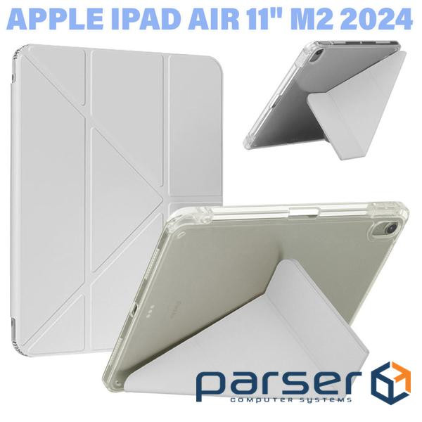 Чохол до планшета BeCover Ultra Slim Origami Transparent Apple iPad Air 11" M2/M3 (2024/202 (711390)