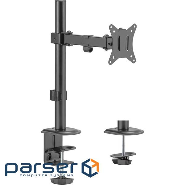 Кронштейн Brateck LDT66-C011, 17" - 32", до 9 кг, VESA від 75x75 до 100x100Кут нахилу: +45~-45, П 