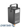 Батарея універсальна HOCO 100000mAh Endure 22.5W PD, QC, LED Lamp, Black (DB03 / 714721)