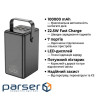 Батарея універсальна HOCO 100000mAh Endure 22.5W PD, QC, LED Lamp, Black (DB03 / 714721)