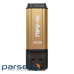Флеш-накопичувач Hi-Rali 32 GB Stark Series Gold (HI-32GBSTGD)