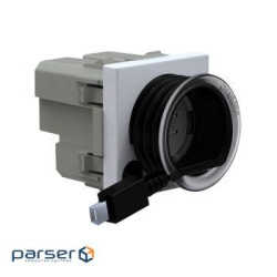 Модуль 45х45мм USB 5V 1.5A, черный (K126A/14)