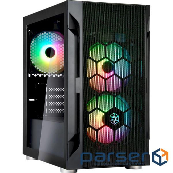 Корпус SILVERSTONE Fara H1M Pro Tempered Glass Black (SST-FAH1MB-PRO)