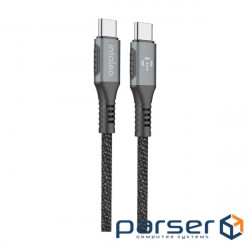 Date cable USB-C to USB-C 2.0m CBGPD100WTT2 100W Intaleo (1283126559570)