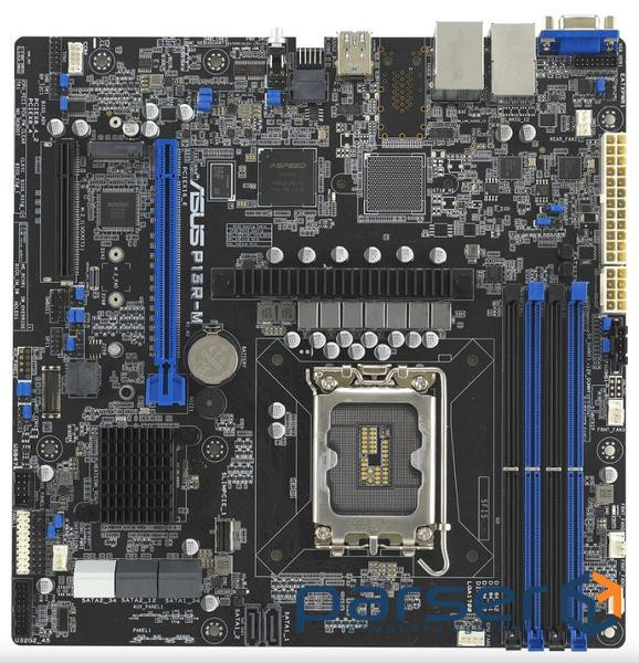 Материнська плата серверна ASUS P13R-M s1700 C262 4xDDR5 M.2 mATX (90SB0C70-M0UAY1)