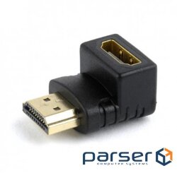 Перехідник HDMI M to HDMI F Cablexpert (A-HDMI90-FML)