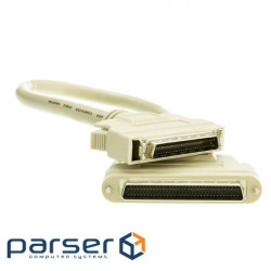 Storage cable SCSI,DB68-HD50mini M/M D=11.0mm 1.8m, asphalt (11.00.8824-1)