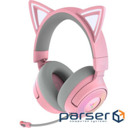 Навушники геймерскі RAZER Kraken Kitty V3 Pro Quartz (RZ04-05170200-R3M1)