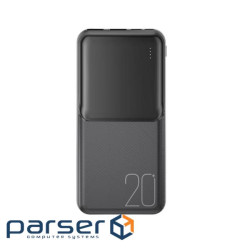 PowerBank XO-PR251 20000mAh Lighted Mobile Power, Input:5V / 2.4A(Type-C,MicroUSB),Outp (XO-PR252 B)