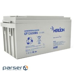 Акумуляторна батарея MERLION AGM GP12650M6 12 V 65 Ah ( 350 x 165 x 174 ) White Q1