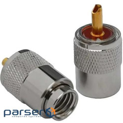 Роз&apos,єм N-male UHF, PL-259 накрутка на кабель RG-213 ціна за 1 шт (YT33294) (YT33294)