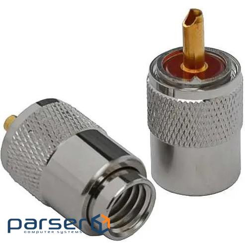 Роз&apos,єм N-male UHF, PL-259 накрутка на кабель RG-213 ціна за 1 шт (YT33294) (YT33294)