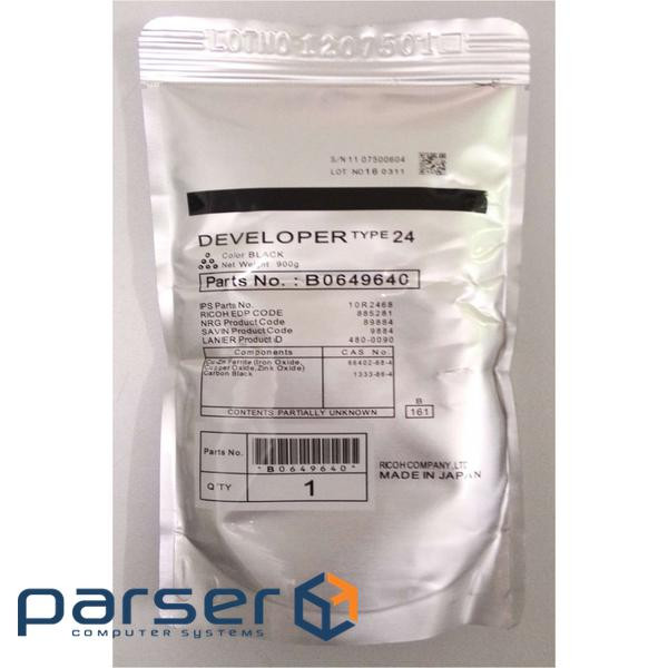 Девелопер Ricoh Type 24 Developer Black 885281 (B0649640)