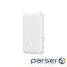 Батарея універсальна Baseus Airpow 6000mAh 20W Mag White (P10022807213-00)